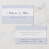 Berufliche Schlichte Minimalgesellschaft Tech Visitenkarte (Vorne/Hinten)