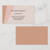 Berufliche Schlichte moderne Minimalistische Paste Visitenkarte (Vorne/Hinten)