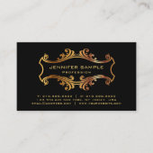 Berufliche schlichte visitenkarte (Vorderseite)