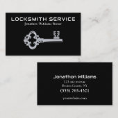 Berufliche Schlosserservicekarte Visitenkarte (Vorne/Hinten)
