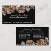 Berufliche Schmuckdoppeltes mit Seiten versehenes Visitenkarte (Vorne/Hinten)