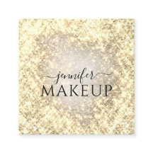 Berufliche Schönheit Makeuty Beauty Glitzer Gold