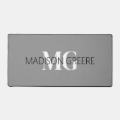 Berufliche Schreibtischmatte für Grau und Weiß (Vorderseite)