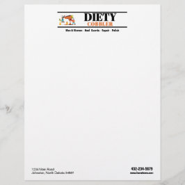 Berufliche Schuhreparatur Briefbogen