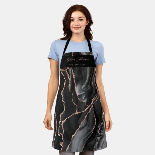 berufliche Schürze (Getragen)