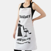 Berufliche Schürze für Damen im Haarstil (InSitu)