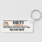 Berufliche Schuster- oder Schuhreparatur Schlüsselanhänger (Vorderseite)