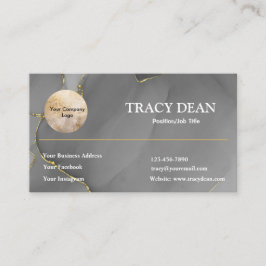 Berufliche Schwarz-Weiß-Technik Visitenkarte