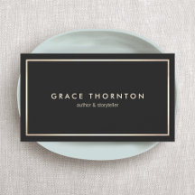 Berufliche Schwarze Gold-Grenze