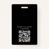 Berufliche schwarze und Lila QR-Notarnummer des Fo Ausweis (Rückseite)