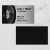 Berufliche Schwarzweiss-Fotografie Visitenkarte (Vorne/Hinten)