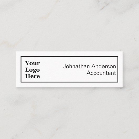 Berufliche Schwarzweiß-Logos und QR-Codes Telefonnummerkarte (Vorderseite)