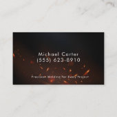 Berufliche Schweißnahtkarte des AN Visitenkarte (Rückseite)