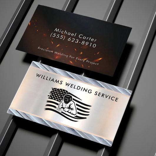 Berufliche Schweißnahtkarte des AN Visitenkarte