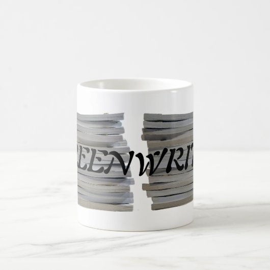 BERUFLICHE SCREENWRITER-TASSE KAFFEETASSE (Mittel)