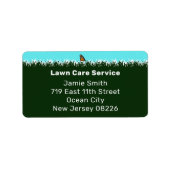 Berufliche Service-Adresse Adressaufkleber (Vorne)