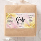 Berufliche Shimmer Body Butter Labels (Insitu)