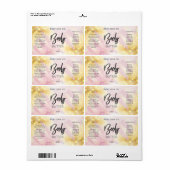 Berufliche Shimmer Body Butter Labels (Vorne)