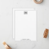 Berufliche Silber-Grenze für benutzerdefiniertes F Mitteilungskarte (Vorderseite/Rückseite Beispiel)