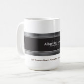 Berufliche silberne kaffeetasse (Vorderseite Links)
