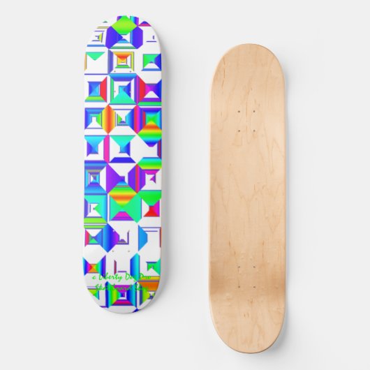 BERUFLICHE SKATEBOARDS - RAINBOW-PLÄTZE - KRASS (Vorderseite)