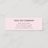 Berufliche Social-Media-Logos folgen QR-Code Mini Visitenkarte (Rückseite)