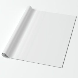 Berufliche Solid Snowy White Weihnachten Geschenkpapier