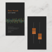 Berufliche solider Ingenieur-Geschäfts-Karte Visitenkarte (Vorne/Hinten)