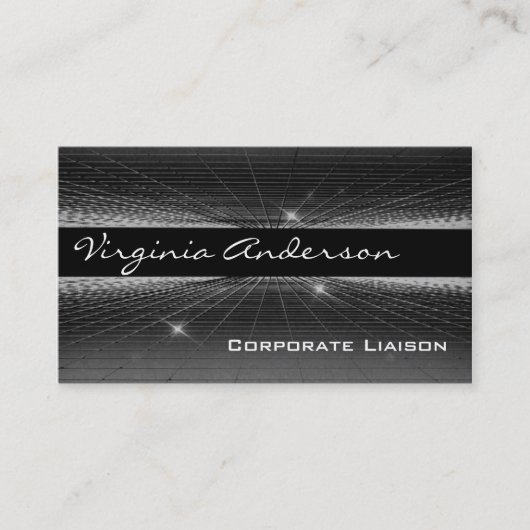 Berufliche Standard-Visitenkarte für kosmisches Fl Visitenkarte (Vorderseite)