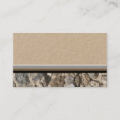 Berufliche Stonemason-Mauer Visitenkarte (Rückseite)