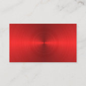 Berufliche Stromüberwachung Visitenkarte (Rückseite)