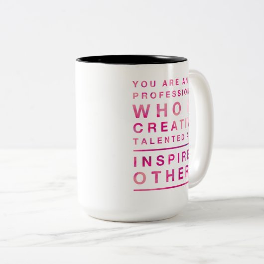 Berufliche Tasse Stunde (VorderseiteRechts)