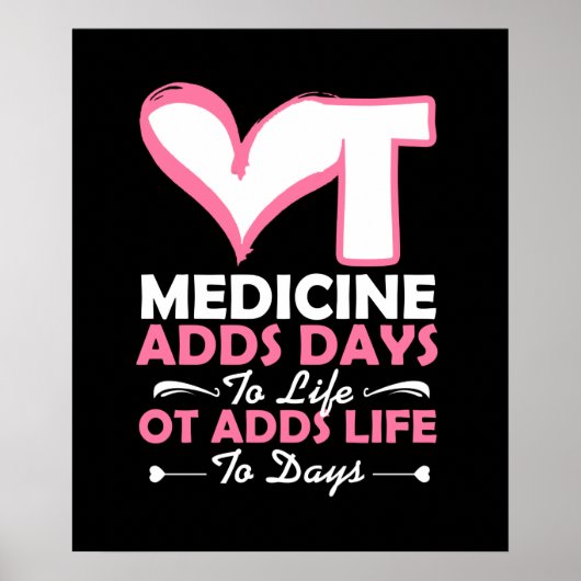 Berufliche Therapie bringt Leben zu Tag Poster (Vorne)