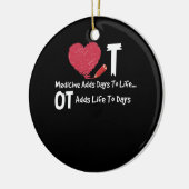 Berufliche Therapie erhöht die Lebensdauer der Her Keramik Ornament (Links)