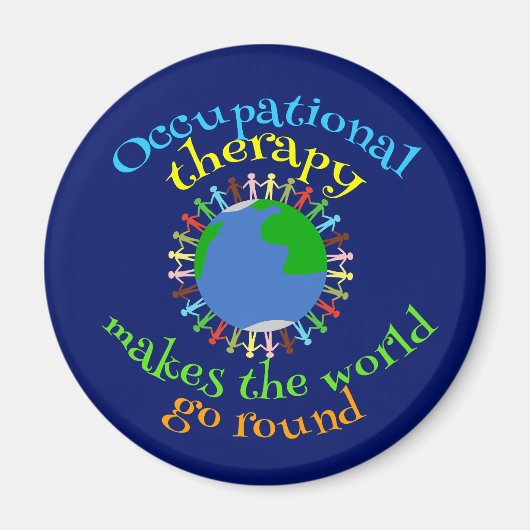 Berufliche Therapie macht die Welt zum Alltag Magnet (Vorne)