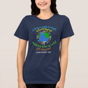 Berufliche Therapie macht die Welt zum Alltag Tri-Blend Shirt