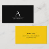 Berufliche Titelkarte Visitenkarte (Vorne/Hinten)