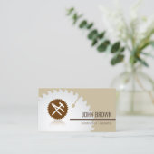 Berufliche Tools Bau Carpentry Handyman Visitenkarte (Stehend Vorderseite)