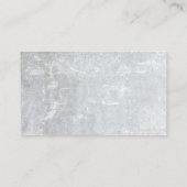 Berufliche trendige, einfache Visitenkarte (Rückseite)