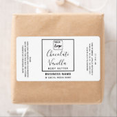 Berufliche Typografie Schwarz-weißes Logo-Produkt (Insitu)