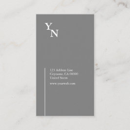 Berufliche Typografie-vertikale Geschäfts-Karte Visitenkarte