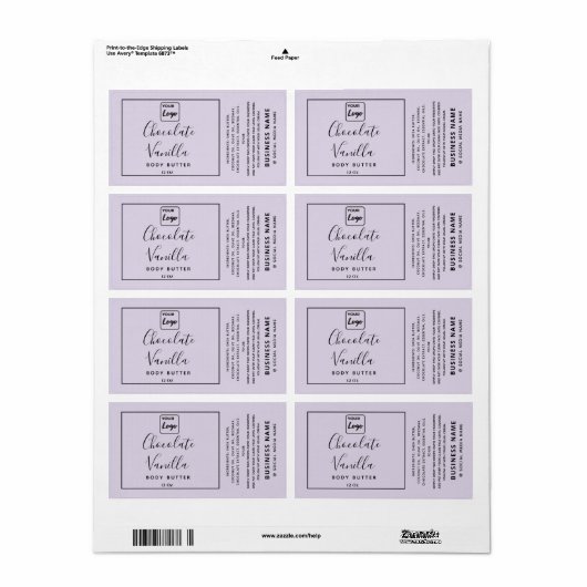 Berufliche Typografie-Werbemittel für Ihr Logo (Vorne)