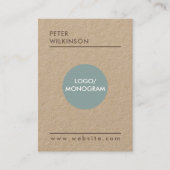 Berufliche unbedeutende Art Visitenkarte (Vorderseite)