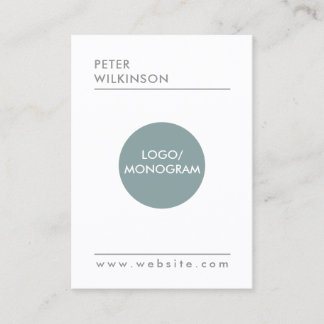 Berufliche unbedeutende Art Visitenkarte