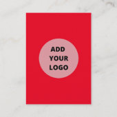 Berufliche und einfache Vorlage für Visitenkarten  Visitenkarte (Rückseite)