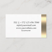 Berufliche und zuverlässige Reinigungsdienste Visitenkarte (Rückseite)