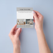 Berufliche Unternehmensförderung 2 Foto & Text Flyer (Gruppe)