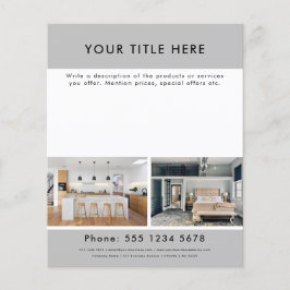 Berufliche Unternehmensförderung 2 Foto & Text Flyer