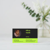 Berufliche Unternehmerkarte Treuekarte (Stehend Vorderseite)