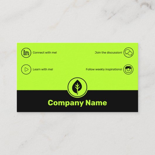 Berufliche Unternehmerkarte Treuekarte (Rückseite)